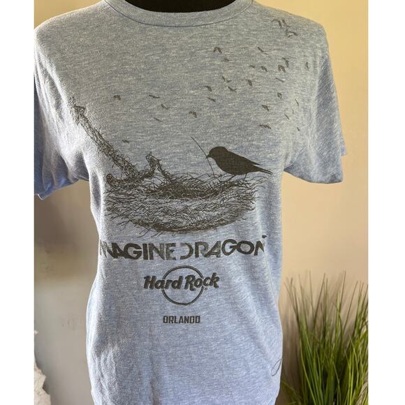 HARD ROCK SIG SERIES 33 IMAGINE DRAGONS ORLANDO T-SHIRT SMALL - Picture 2 of 7